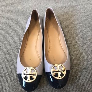 Tory Burch cap toe flats